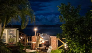 夜の外の様子 夜の外の様子